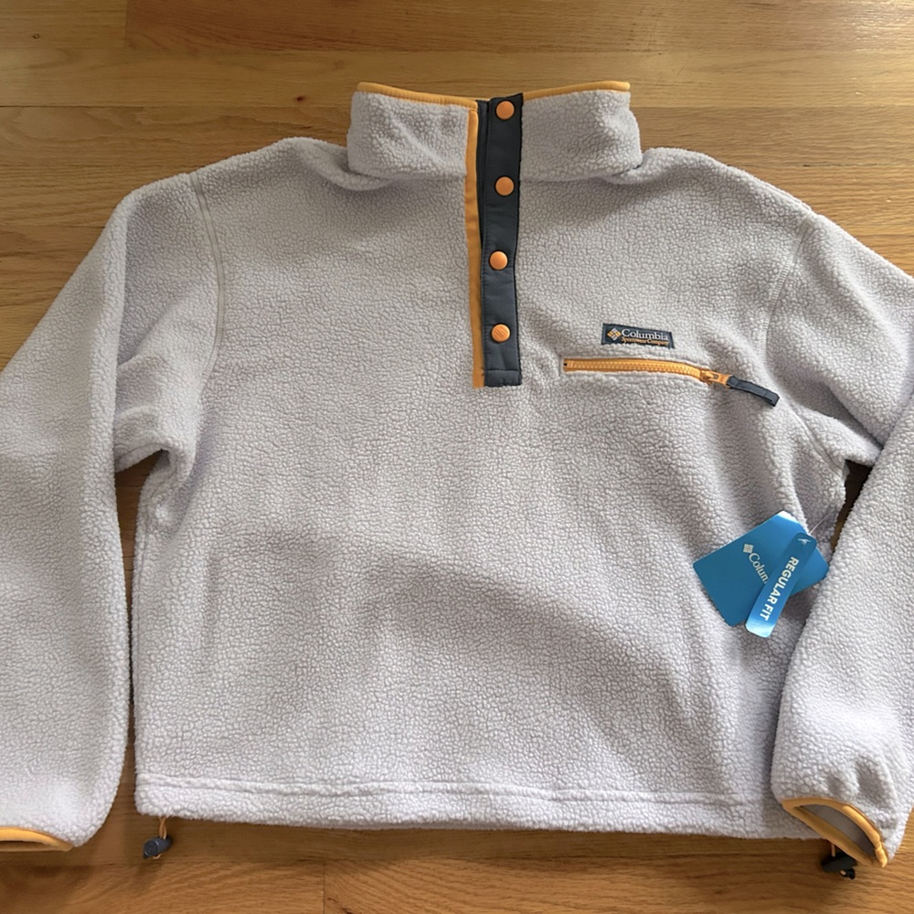Columbia Helvetia II Cropped 1/2-Snap Fleece Pullover